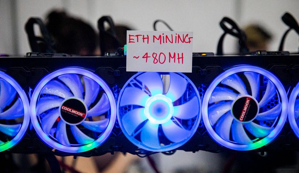 Ethereum mining device