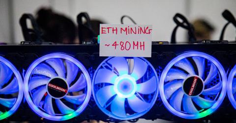 Ethereum mining device