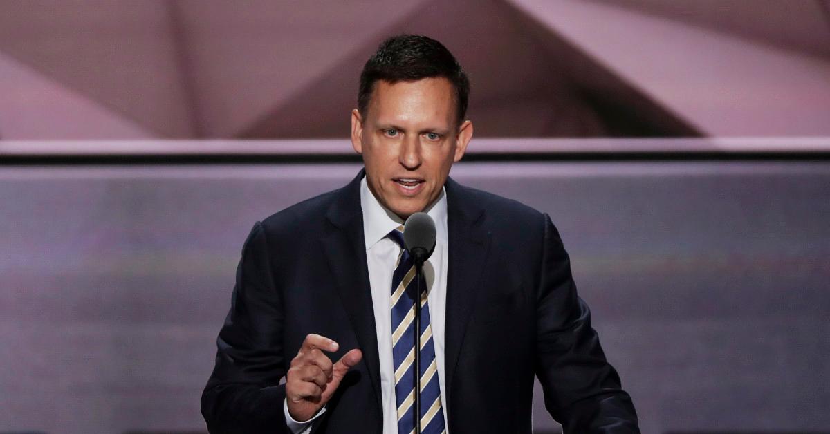 peter thiel  republican national convention