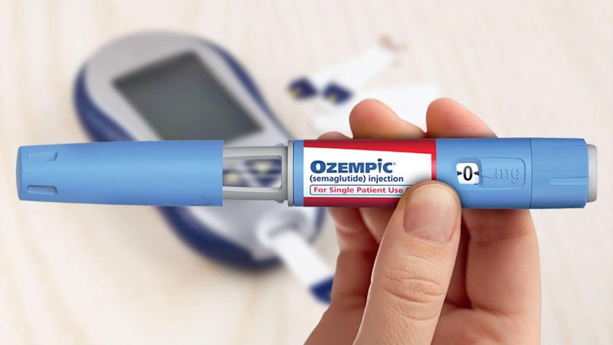 An Ozempic injection