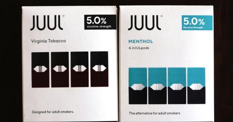 Juul product packages