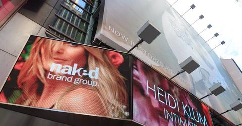 A Naked Brands billboard