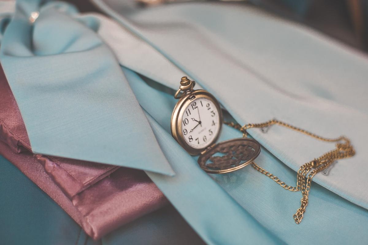 A vintage pocket watch