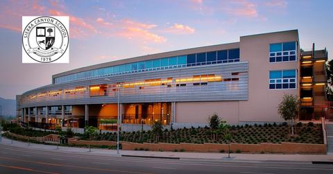Sierra Canyon building and logo