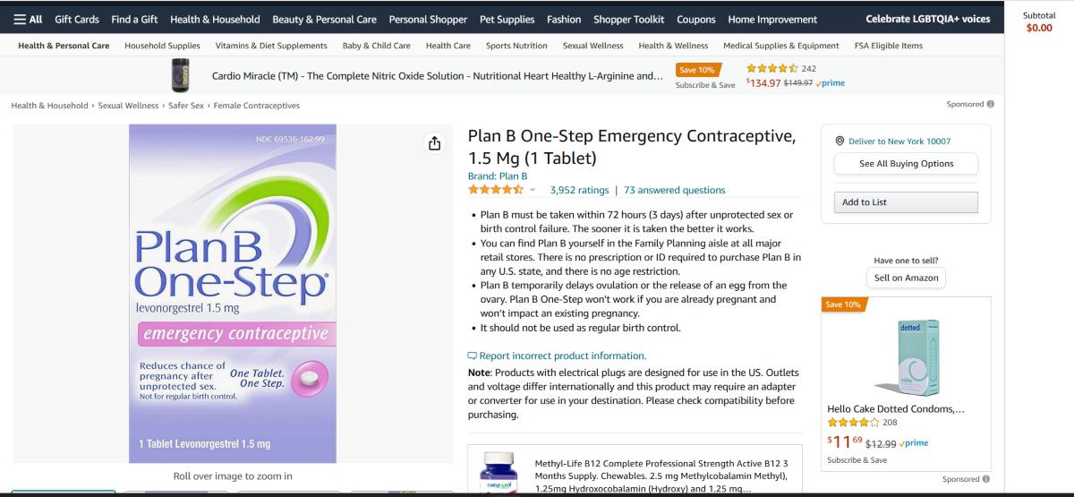 Does Plan B Owner Foundation Consumer Healthcare Have Stock?