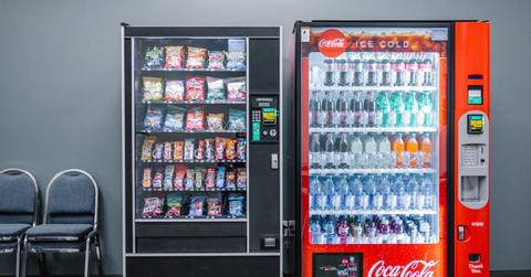 Two vending machines