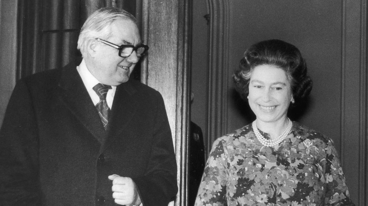 Queen Elizabeth II and James Callaghan