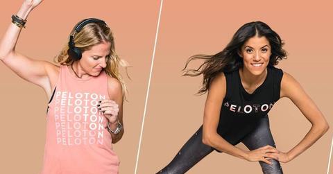 Women wearing Peloton apparel