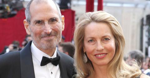 Steve Jobs and Laurene Powell Jobs