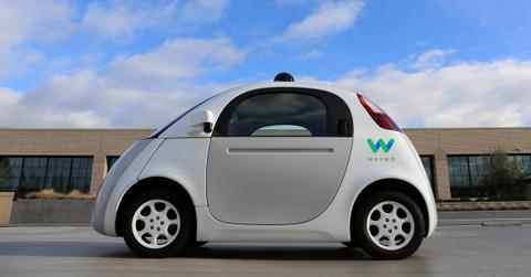 Waymo autonomous car