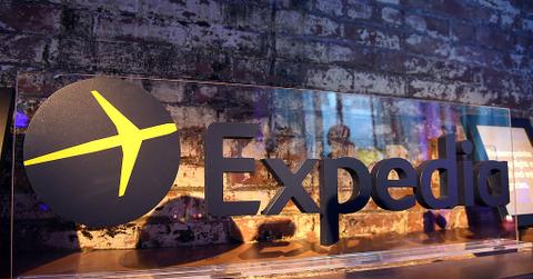 Expedia sign