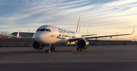 Frontier Airlines plane
