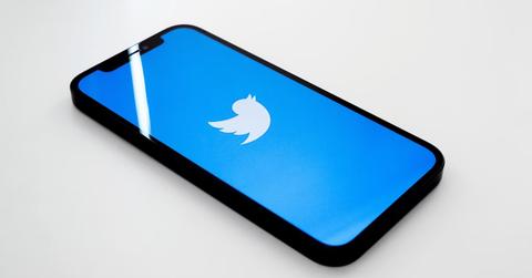 Twitter on an iPhone