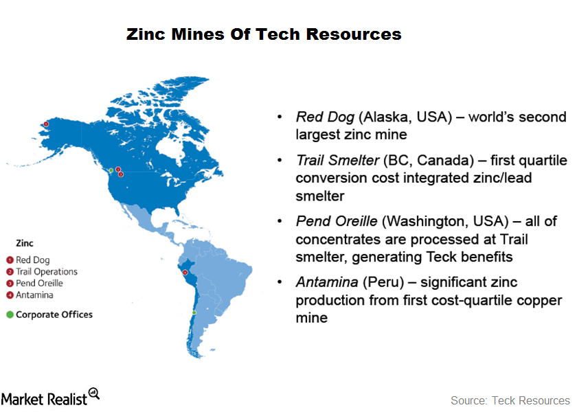 Teck Resources Zinc Operations Focused on Alaska’s Red Dog Mine