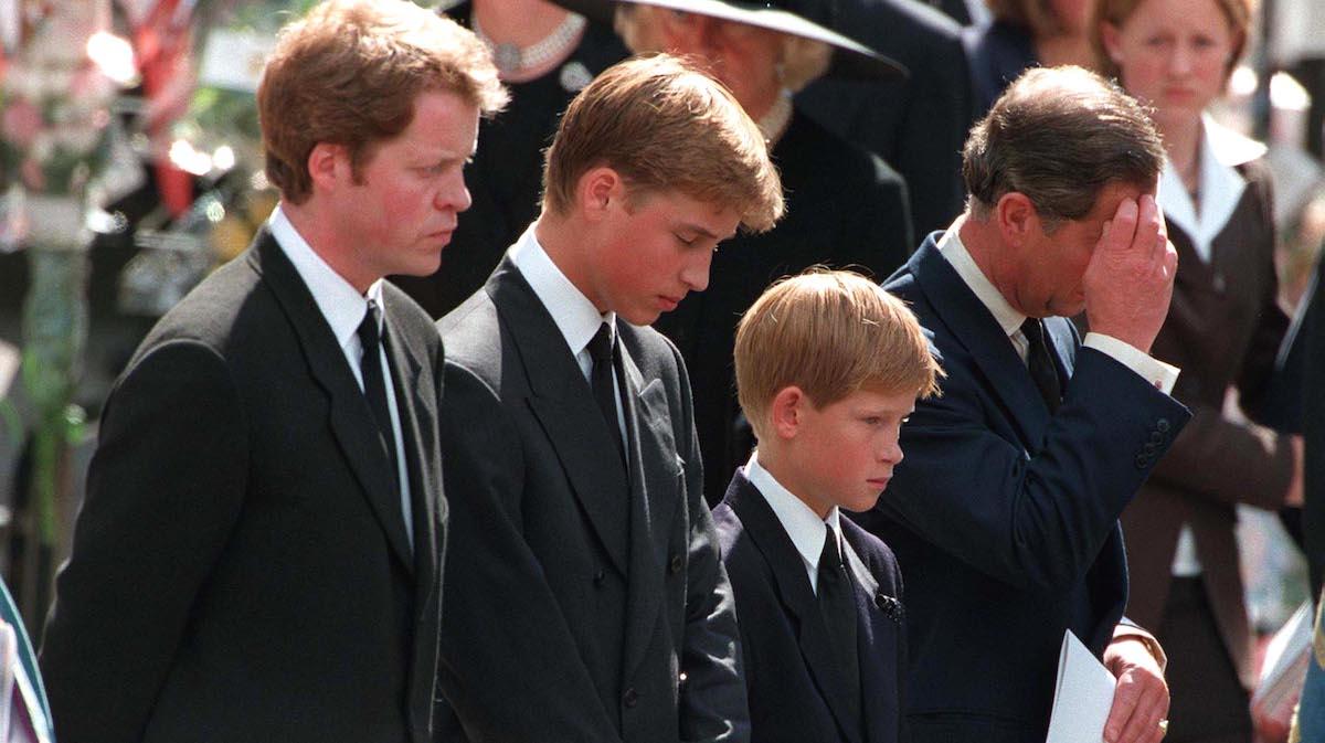 prince harry diana funeral