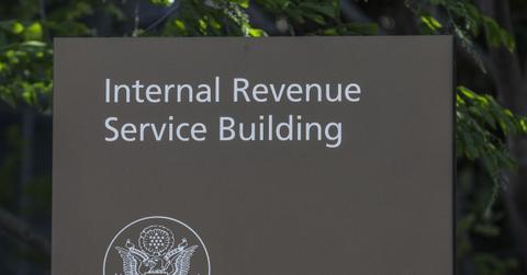 IRS sign