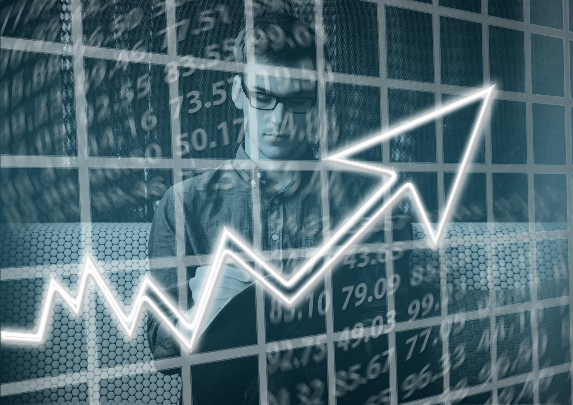 trader arrow chart