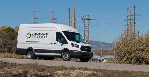 Lightning eMotors van