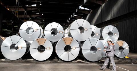 Steel metal production facility