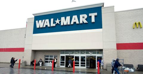 Walmart storefront