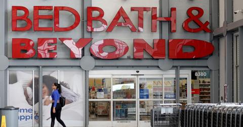 Bed Bath & Beyond storefront