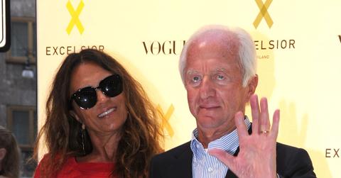 Leonardo Del Vecchio and wife Nicoletta