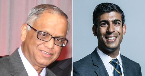 N.R. Narayana Murthy and Rishi Sunak