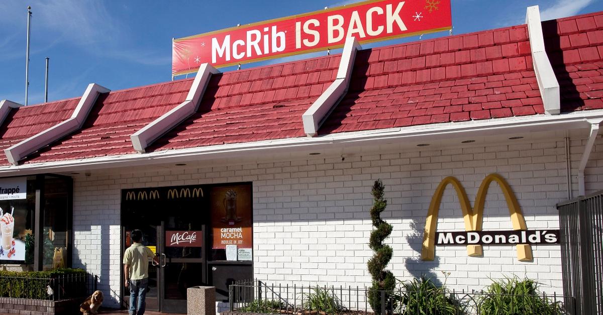 mcdonalds mcrib