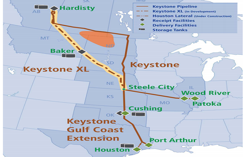 TransCanada’s controversial Keystone XL Pipeline project