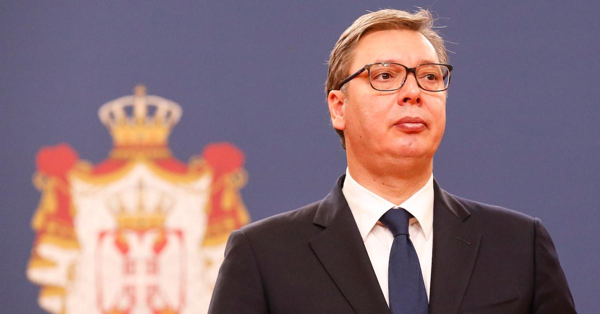 Serbian President Aleksandar Vučić