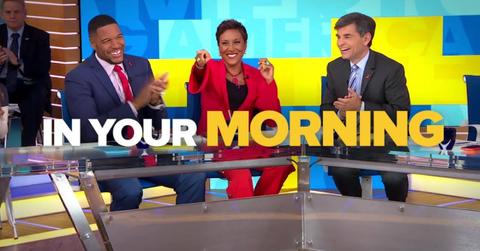 Michael Strahan on Good Morning America