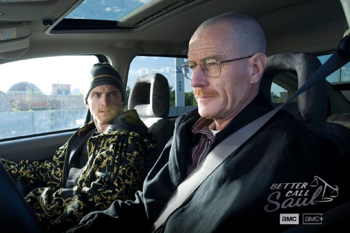 Walter White and Jesse Pinkman