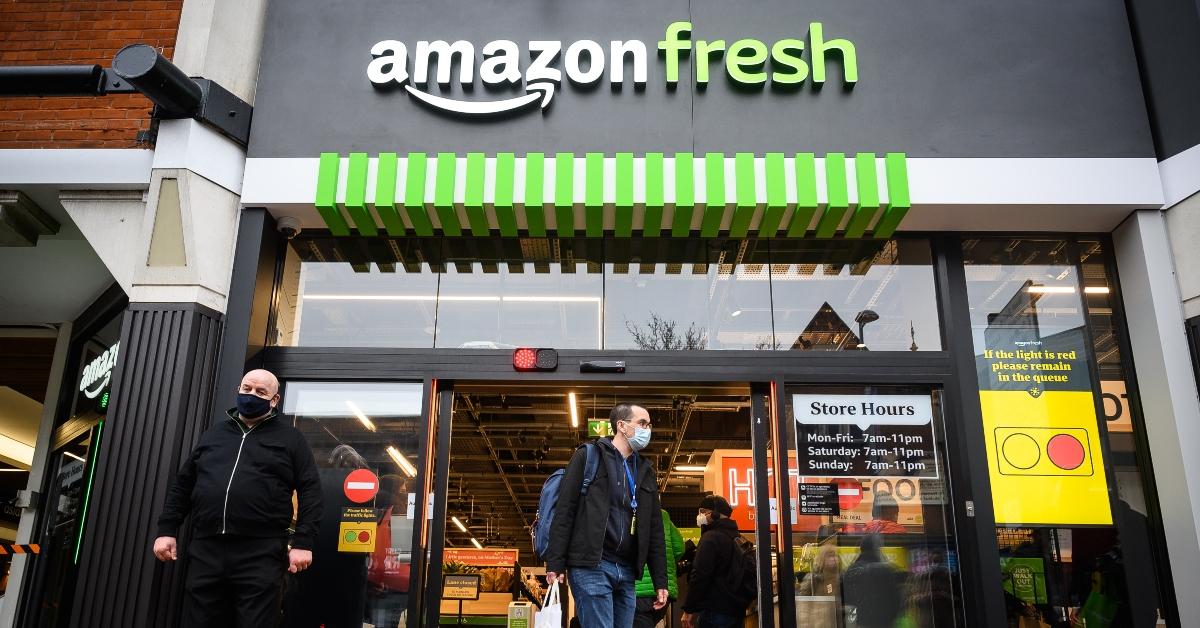 An Amazon Fresh storefront