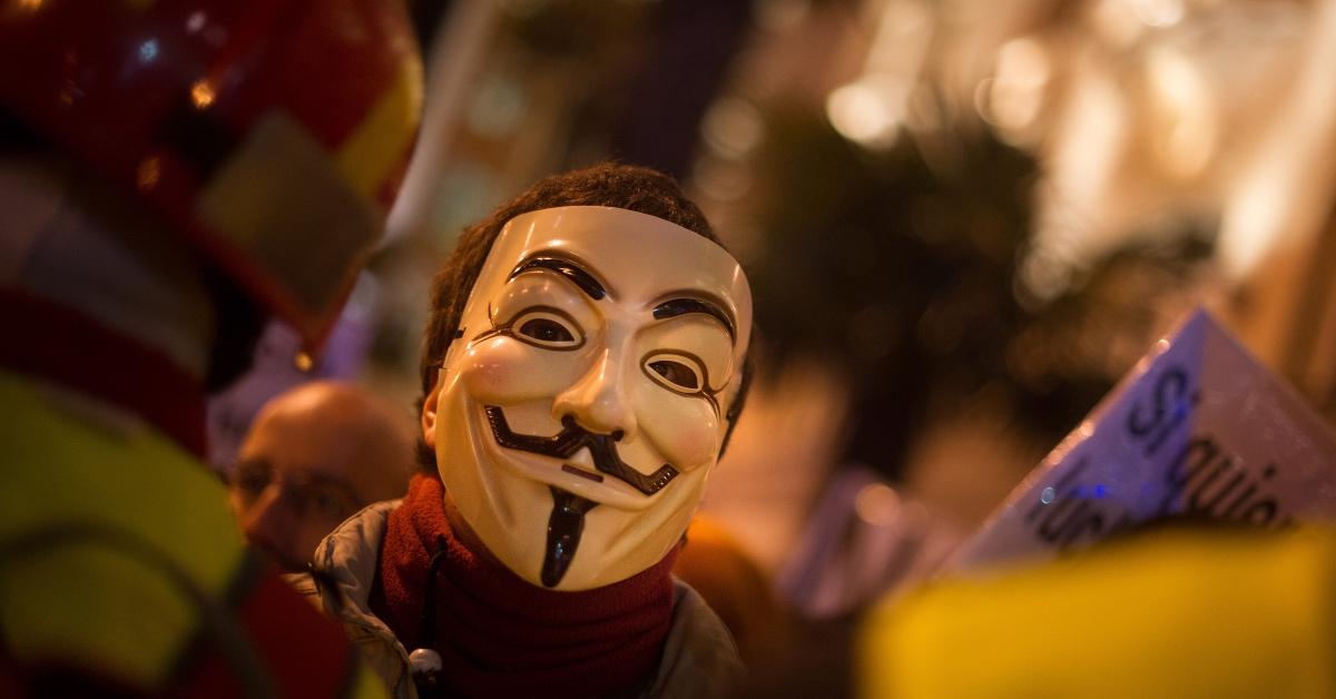 anonymous hacks truth social