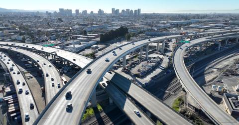 Vehicles on California roadways