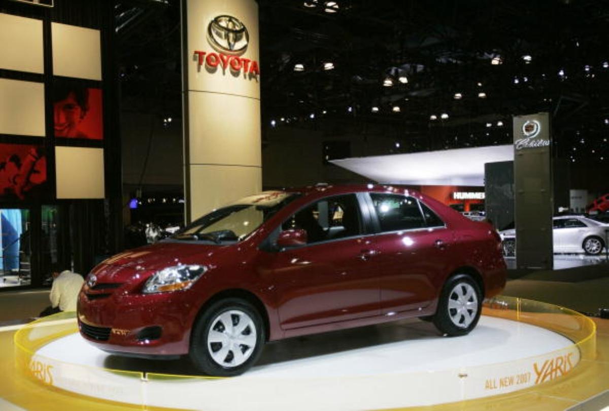 toyota yaris at the new york auto show