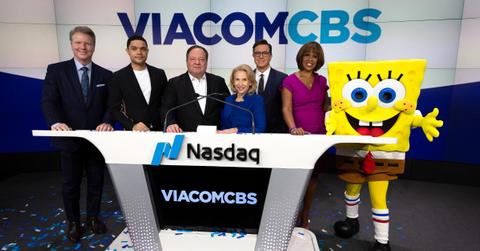 ViacomCBS starts trading after the merger