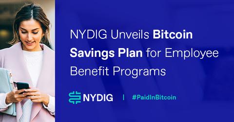 NYDIG advertisement for Bitcoin Savings Plan
