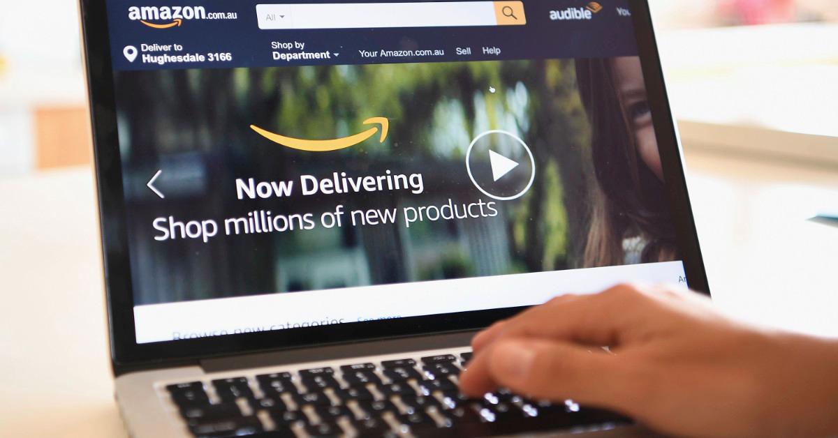 Amazon homepage