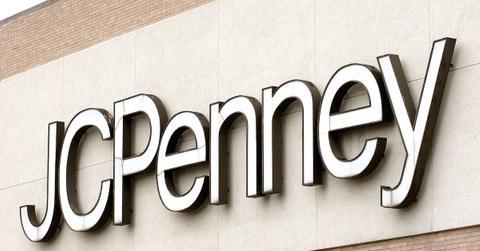 JCPenney storefront sign