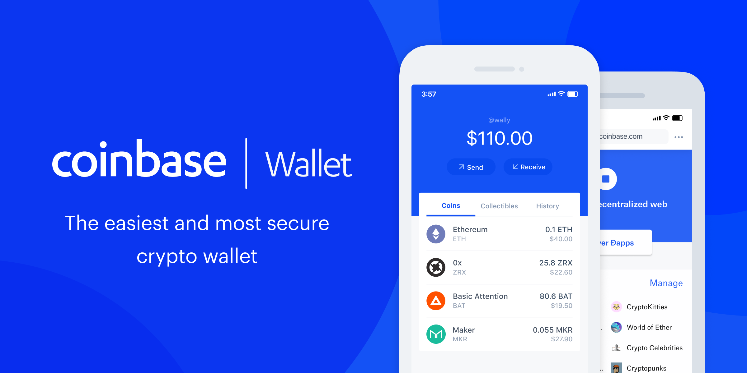 Coinbase Wallet app