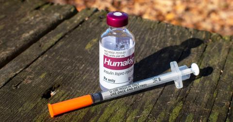 Insulin vial and syringe