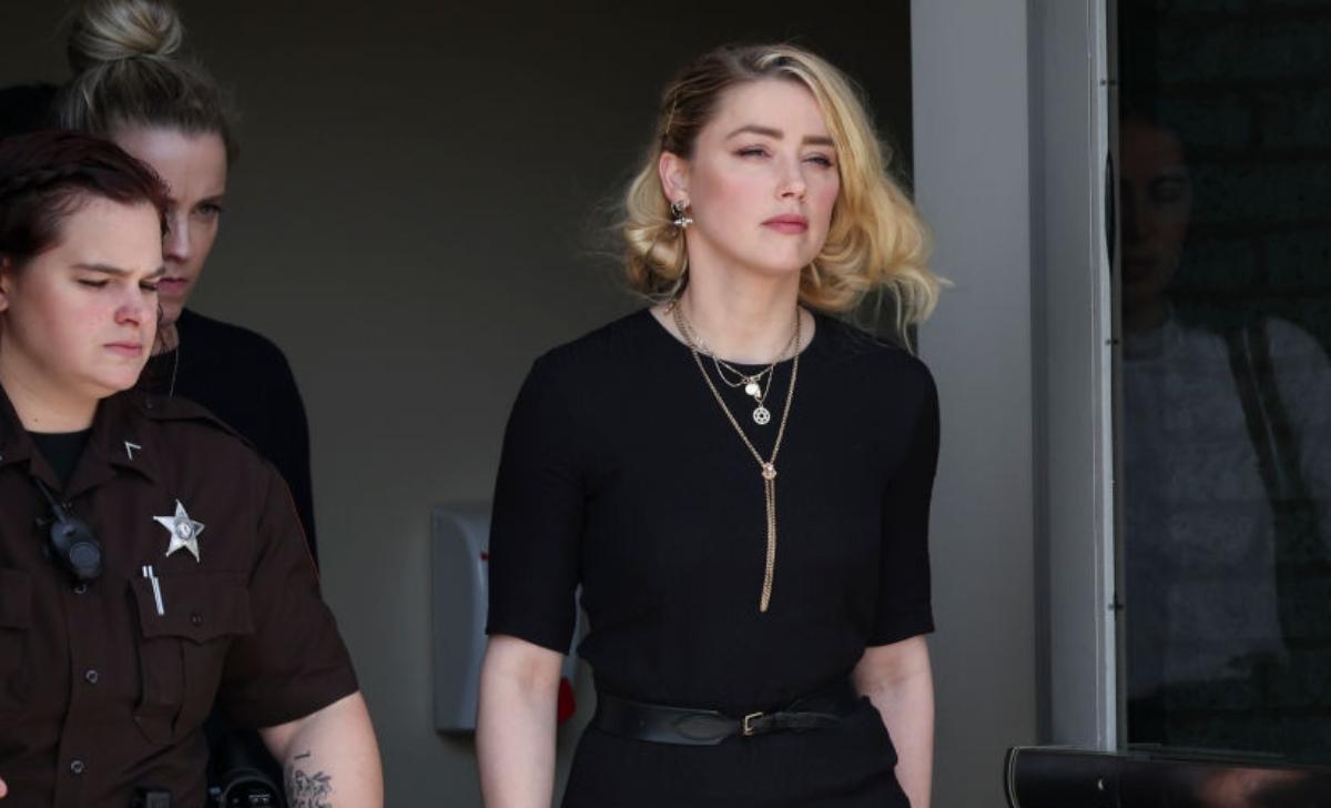 Amber Heard leaving the courthouse in Fairfax, Va., after the jury sided with Johnny Depp