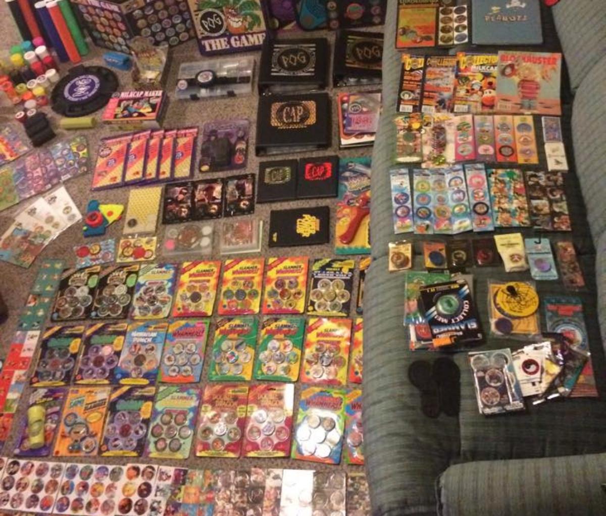 A pogs collection