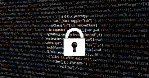 Cyber attack and a lock