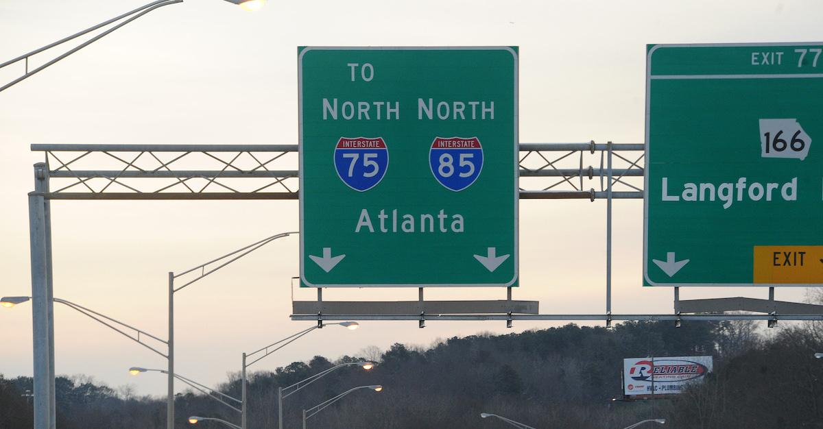 Interstate 75 in Atlanta