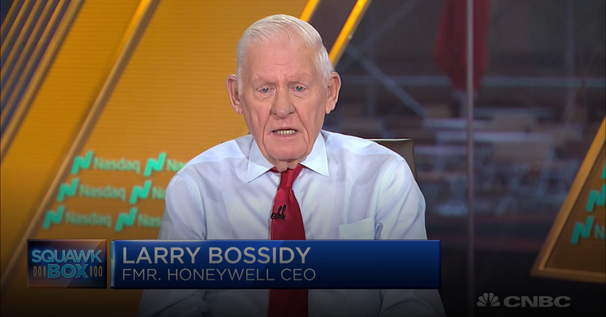 Larry Bossidy on CNBC