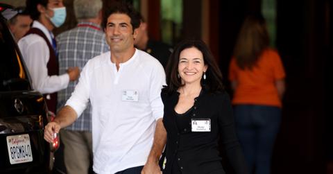 Tom Bernthal and Sheryl Sandberg