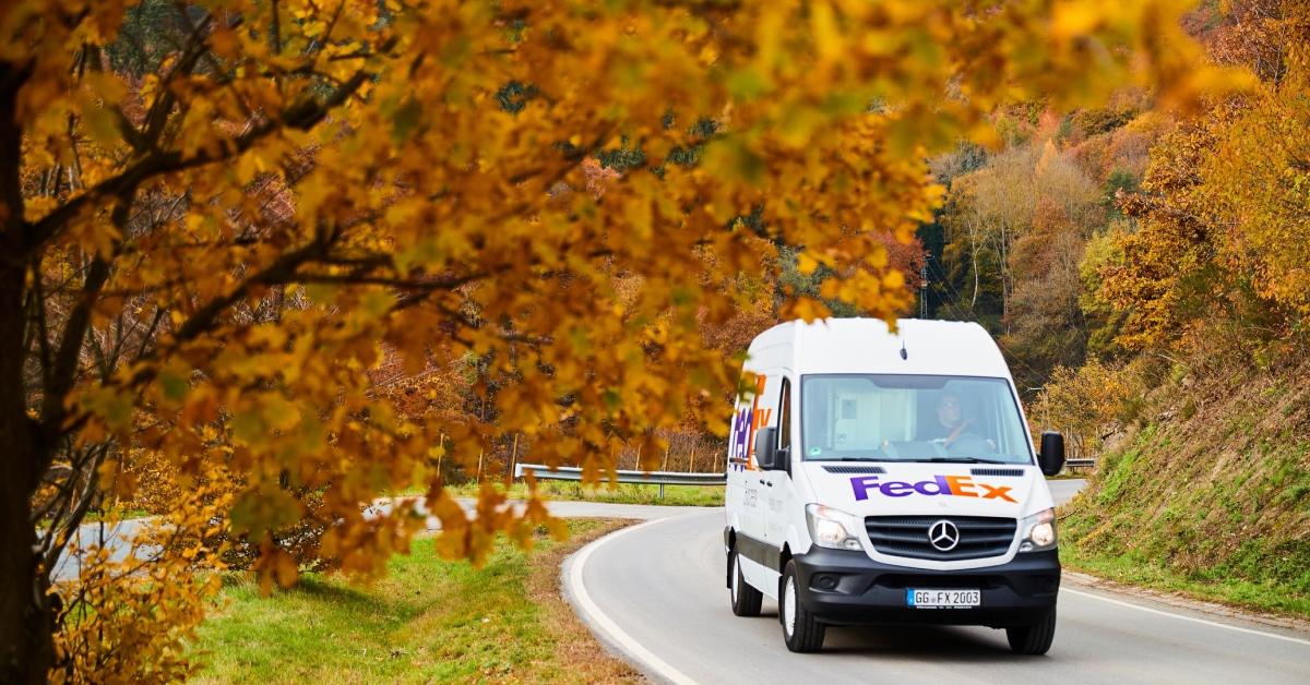 FedEx truck