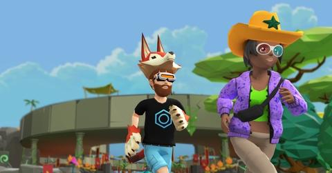 Avatars in Decentraland metaverse